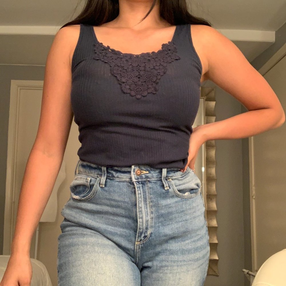 BLUE SUMMER TOP